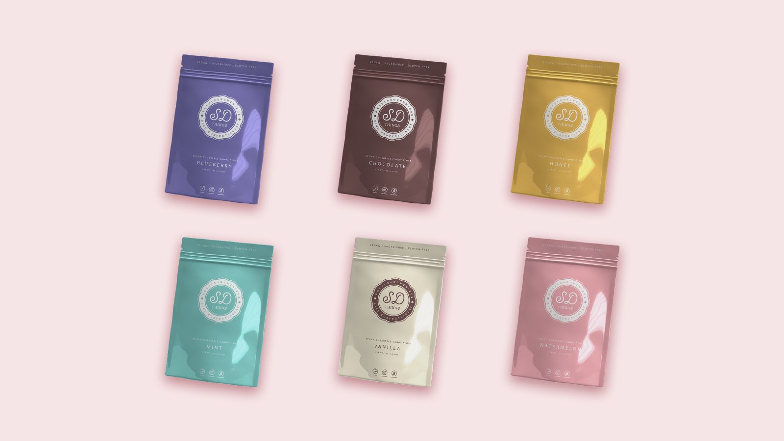 Sweet dough things packagine