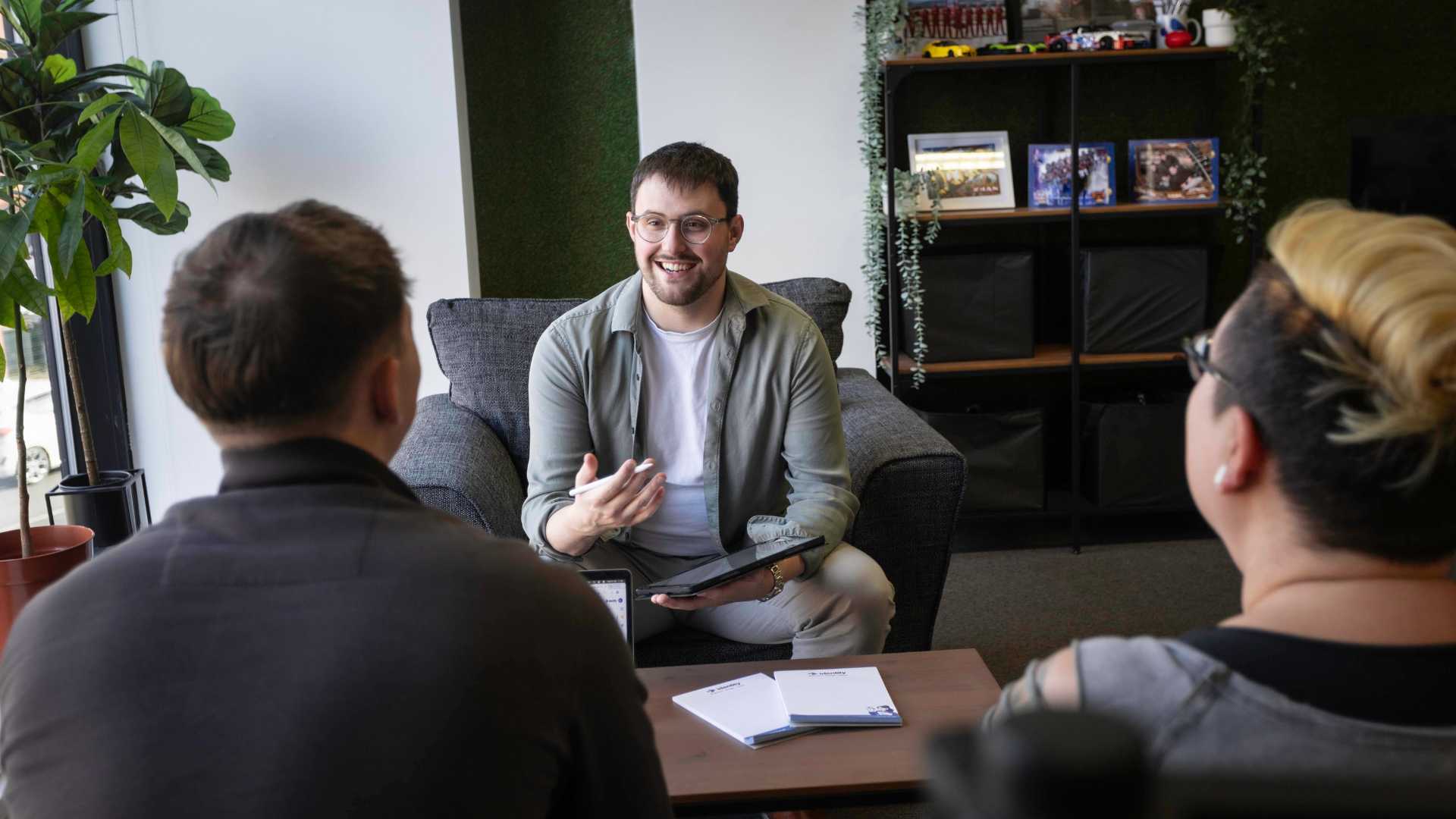 Tommy in Meeting Tommy in Meeting