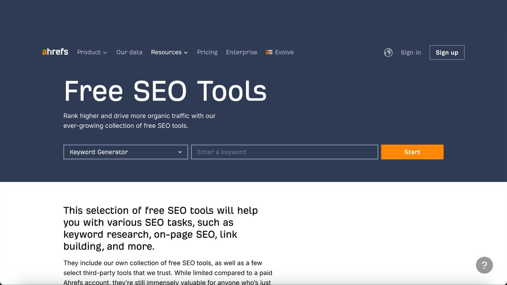 Ahrefs Free SEO Tools Ahrefs Free SEO Tools