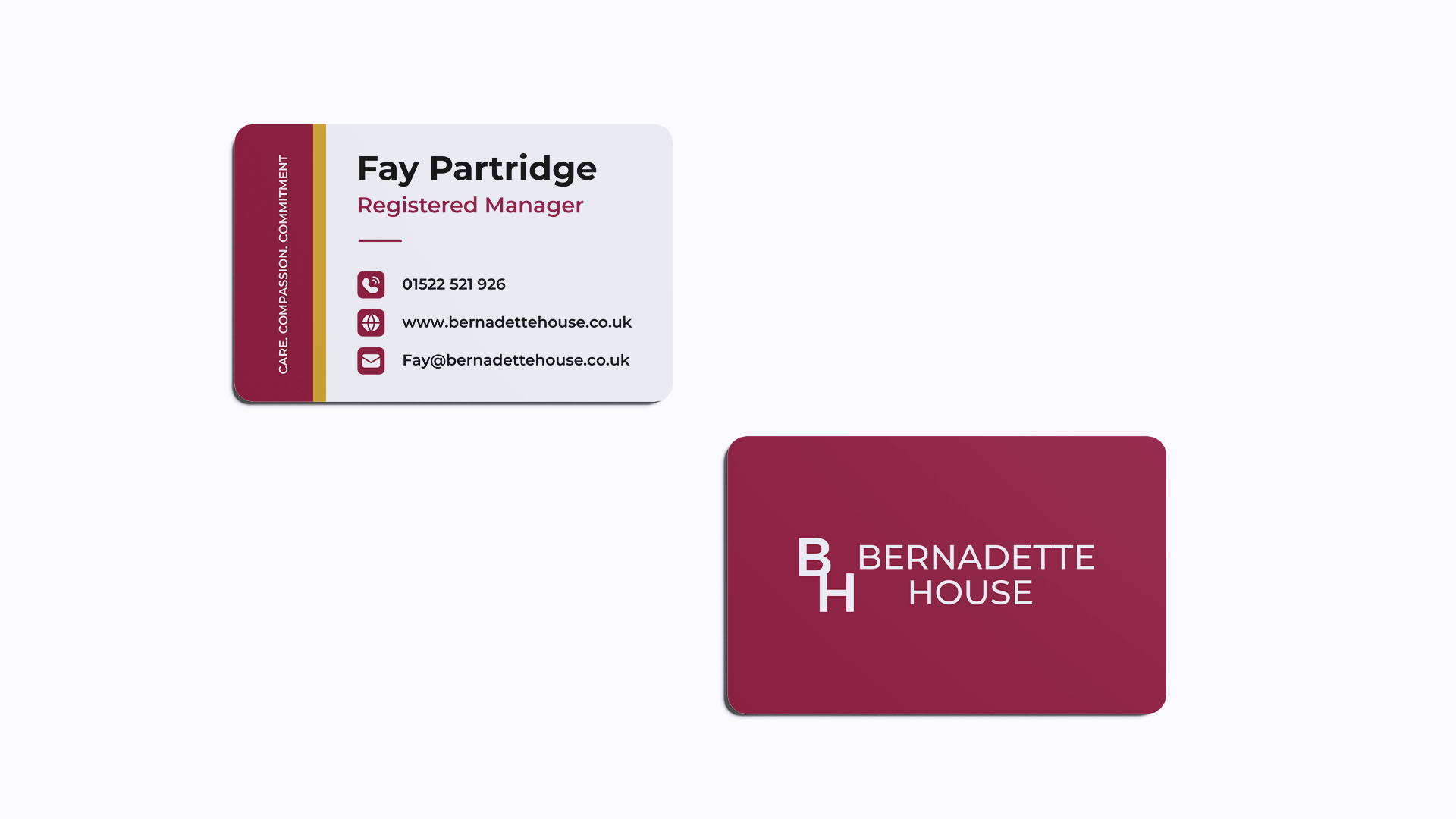 Bernadette House Business Card