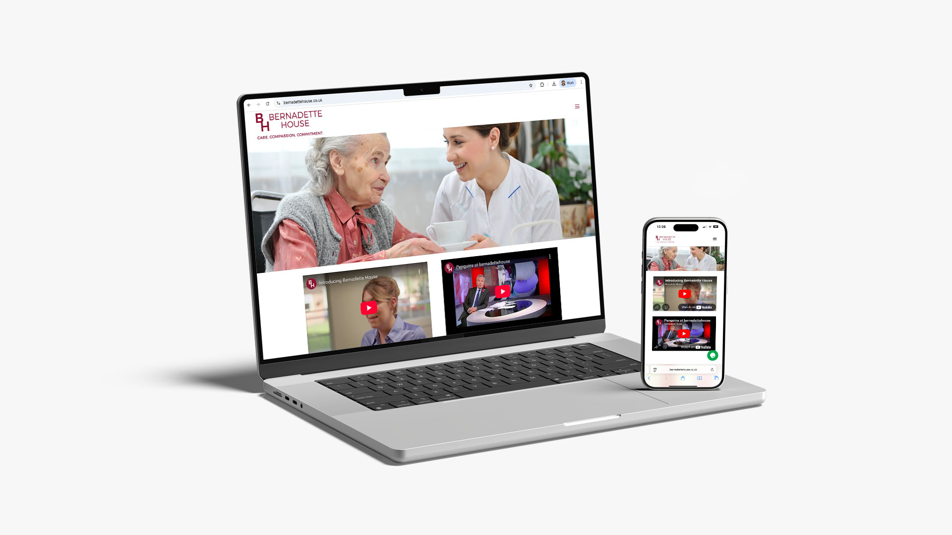 Bernadette House Website